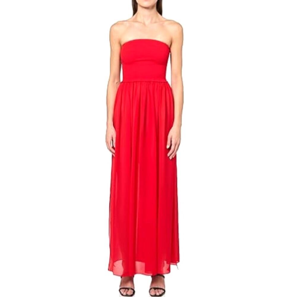 Ramy Brook Women's Flame Coverup Maxi Calista Dress Size XXS